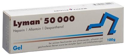 LYMAN 50000 Gel 50000 IE (neu) Tb 100 g