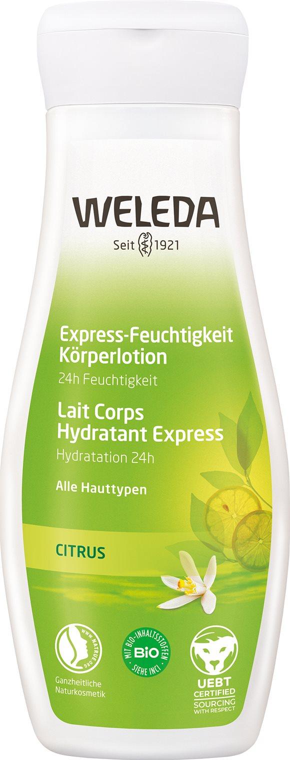 WELEDA Körperlotion Citrus Express-Feuchtig 200 ml