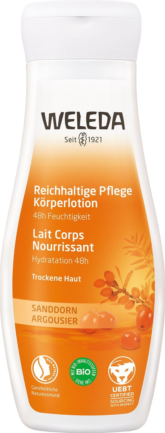 WELEDA Körperlotion Sanddorn reichhaltig 200 ml