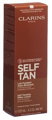 CLARINS SOLAIRE Auto Bronzant Lait 125 ml