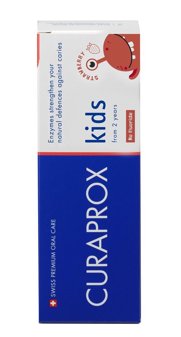 CURAPROX kids Kinderzahnp Erdbeere o Fluorid 60 ml
