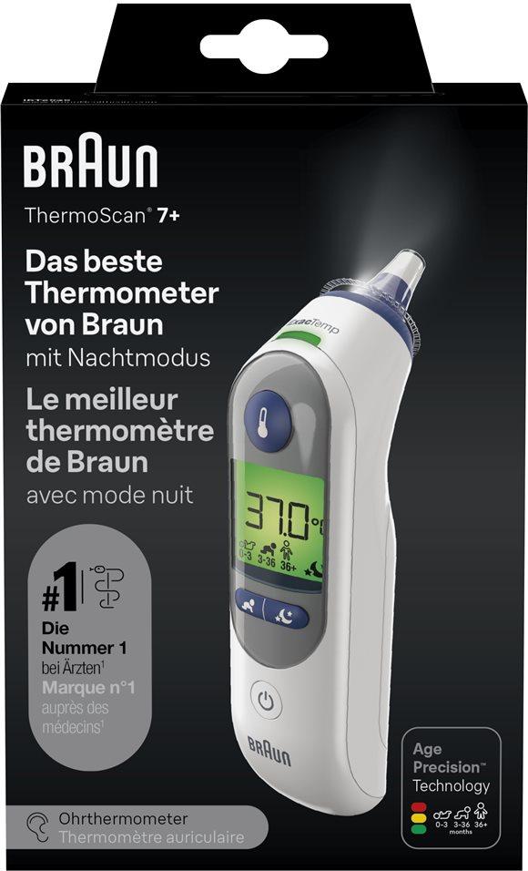 BRAUN ThermoScan 7 + IRT 6525 m AgePrecision Nacht