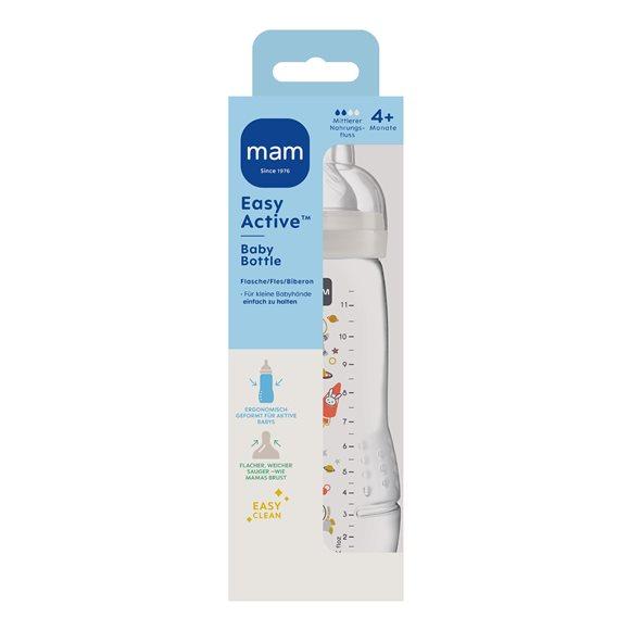 MAM Easy Active Baby Bottle Flasche 330ml 4+m Unis