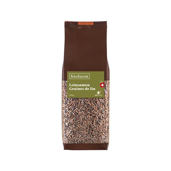 BIOFARM Leinsamen Knospe CH Btl 500 g
