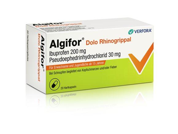 ALGIFOR Dolo Rhinogrippal Kaps 20 Stk