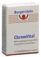 BURGERSTEIN Chromvital Tabl Disp 150 Stk
