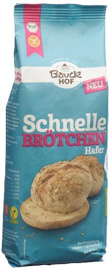 BAUCKHOF Schnelle Brötchen Hafer glutenfrei 500 g