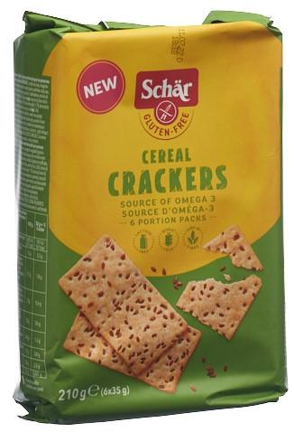 SCHÄR Crackers Cereal glutenfrei 210 g