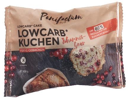 PANIFACTUM Lowcarb Johannisbeerkuch glutenfr 100 g