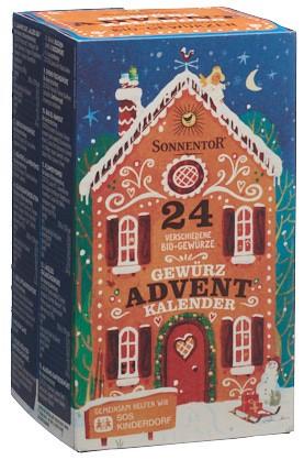 SONNENTOR Adventkalender Gewürze deutsch 24 Stk