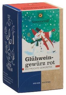 SONNENTOR Glühweingewürz rot Btl 18 Stk