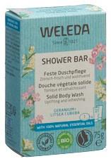 WELEDA Feste Duschpflege Gera+Litsea Cub 75 g