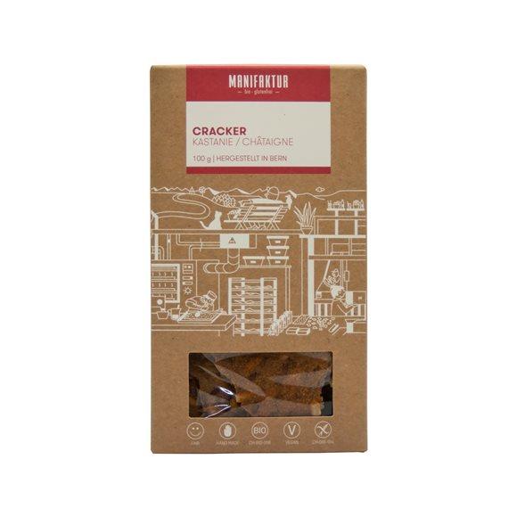 MANIFAKTUR Cracker Kastanien Bio 100 g