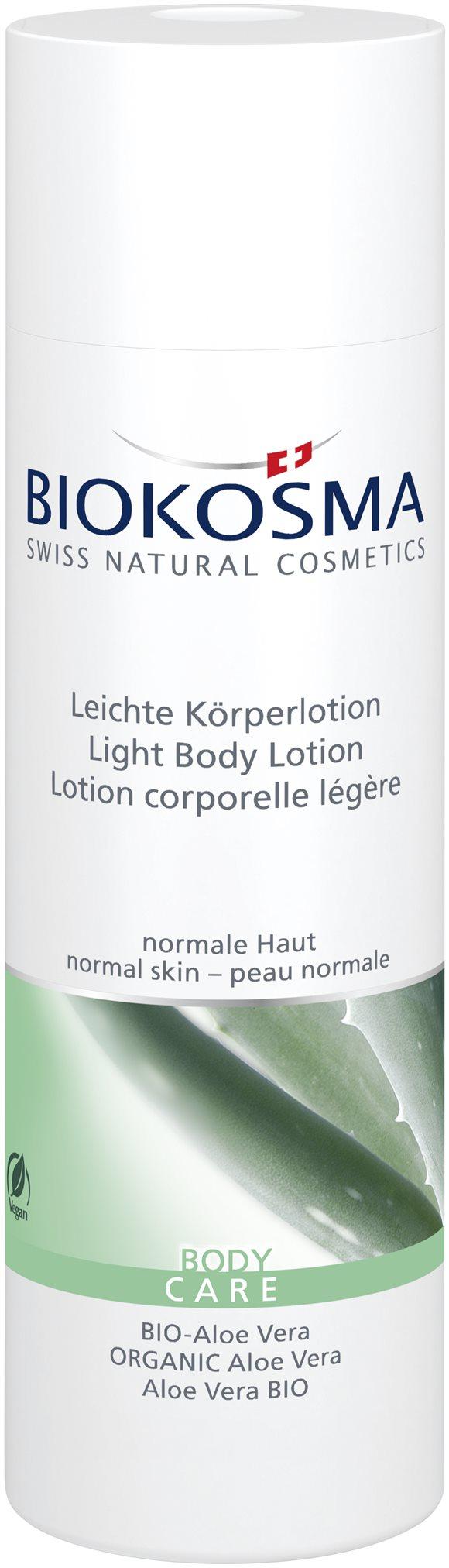 BIOKOSMA Leichte Körperlotion BIO-Aloe Vera 200 ml