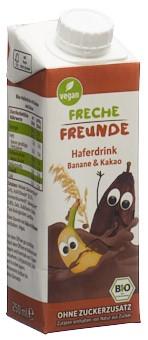 FRECHE FREUNDE Haferdrink Banane&Kakao 250 ml