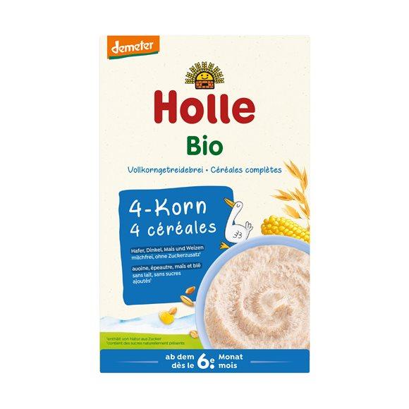 HOLLE Vollkorngetreidebrei 4-Korn Karton 250 g