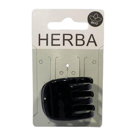 HERBA Ecofriendly Klammer 3.5cm schwarz