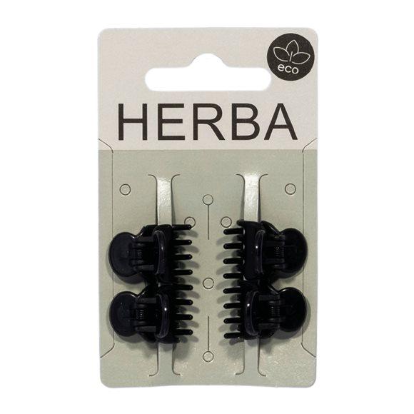 HERBA Ecofriendly Pinzettina 1.6cm schwarz 4 Stk