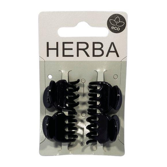 HERBA Ecofriendly Pinzettina 2cm schwarz 4 Stk