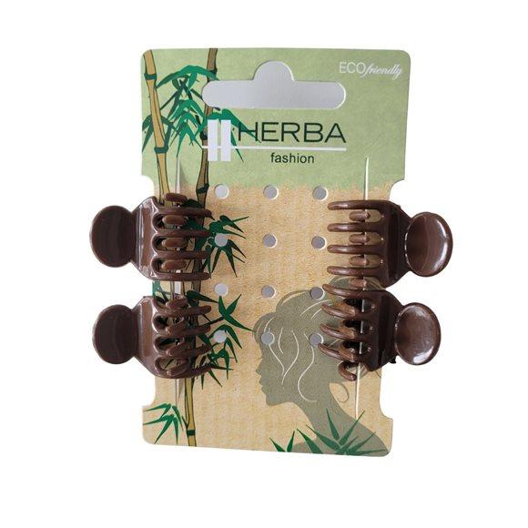 HERBA Ecofriendly Pinzettina 2cm braun 4 Stk