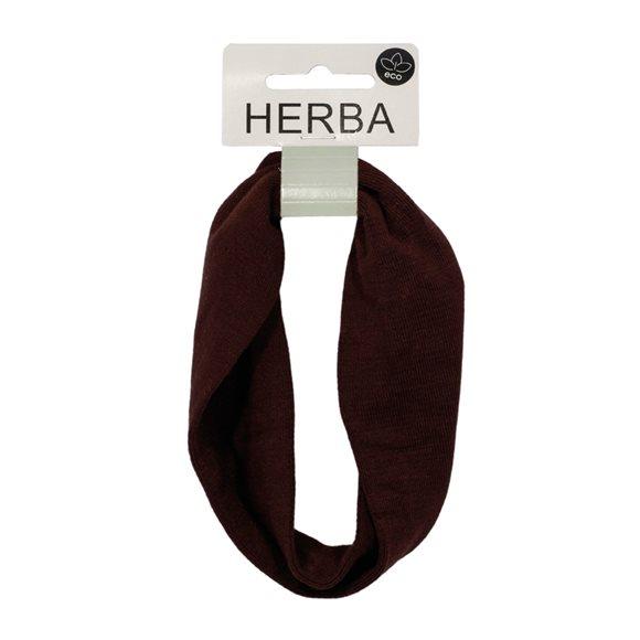 HERBA Ecofriendly Stirnband 4.5x16cm braun