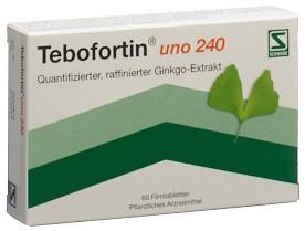 TEBOFORTIN uno Filmtabl 240 mg (neu) 60 Stk