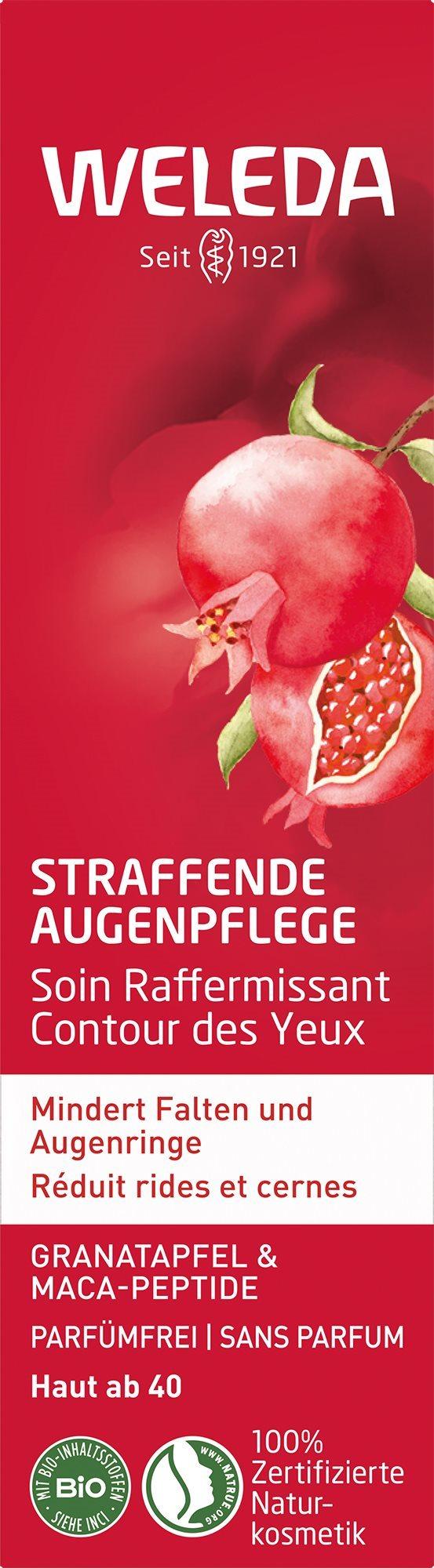 WELEDA Straffende Augenpflege Granat&Maca 12 ml