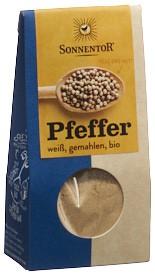 SONNENTOR Pfeffer weiss gemahlen BIO Btl 35 g