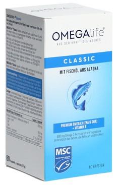 OMEGA-LIFE Classic Kaps 500 mg Ds 60 Stk