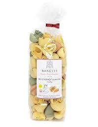 PASTA BONETTI Dinkel Lumaconi 3-farbig 400 g