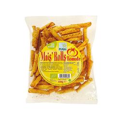 PURAL Mais Rolls Chips Tomate Btl 125 g