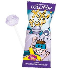 MIRADENT Xylipop Lollipop Blaubeer