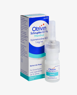 OTRIVIN Schnupf Class Menth Nasenspray 0.1 % 10 ml