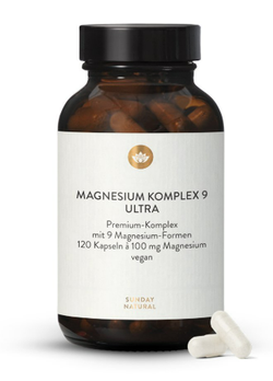 Sunday Magnesium Komplex 9 Ultra 240 Kaps Btl