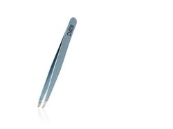 RUBIS Pinzette schräg hellblau Inox