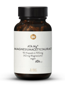 Sunday Magnesium Acetyltaurat 90 Kaps