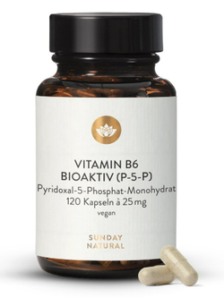 Sunday B6 Bioaktiv 25mg 120 Kaps