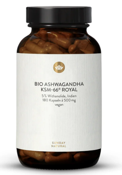 Sunday Ashwagandha KSM66 180 Kaps