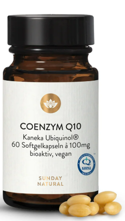 Sunday Coenzym Q10 ubiquinol 60Kapseln 100mg