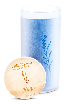 Allgäuer Berglicht-Kerze Ruhe im Glas