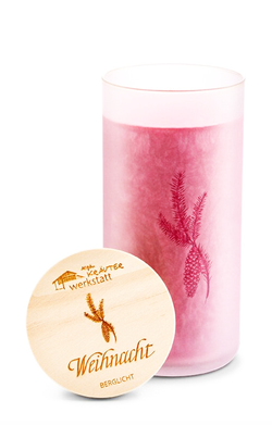 Allgäuer Berglicht-Kerze Weihnacht im Glas