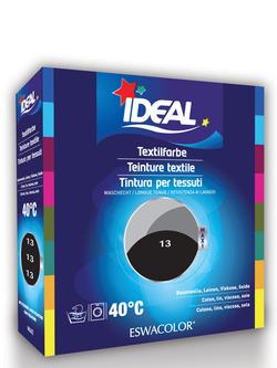 IDEAL MAXI Baumwolle Color No13 schwarz