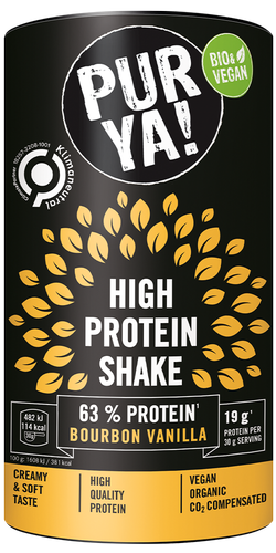 PURYA! Vegan High Protein Shake Vani Bio Ds 500 g