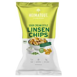 HEIMATGUT Linsen Chips Sour Cream Bio 75 g