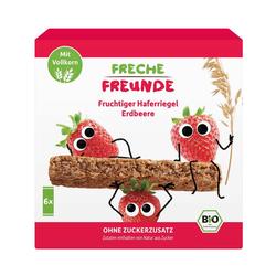 FRECHE FREUNDE Haferriegel Erdbeere 6 x 30 g