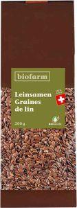 BIOFARM Leinsamen Knospe CH Btl 200 g
