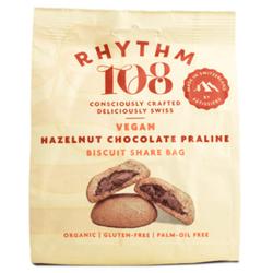 RHYTHM108 Hazelnut Choc Praline Biscuit 135 g
