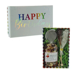 HERBORISTERIA Box Happy Birthday Tee Sieb Kandis