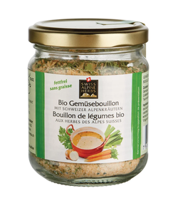 SWISS ALPINE HERBS Gemüsebouillon Bio Glas 140 g