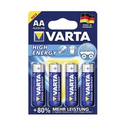 VARTA Batterien High Energy AA 4 Stk